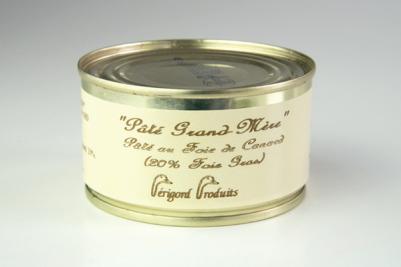 Pt Grand Mre au Foie de canard 20% F G de Canard 130g