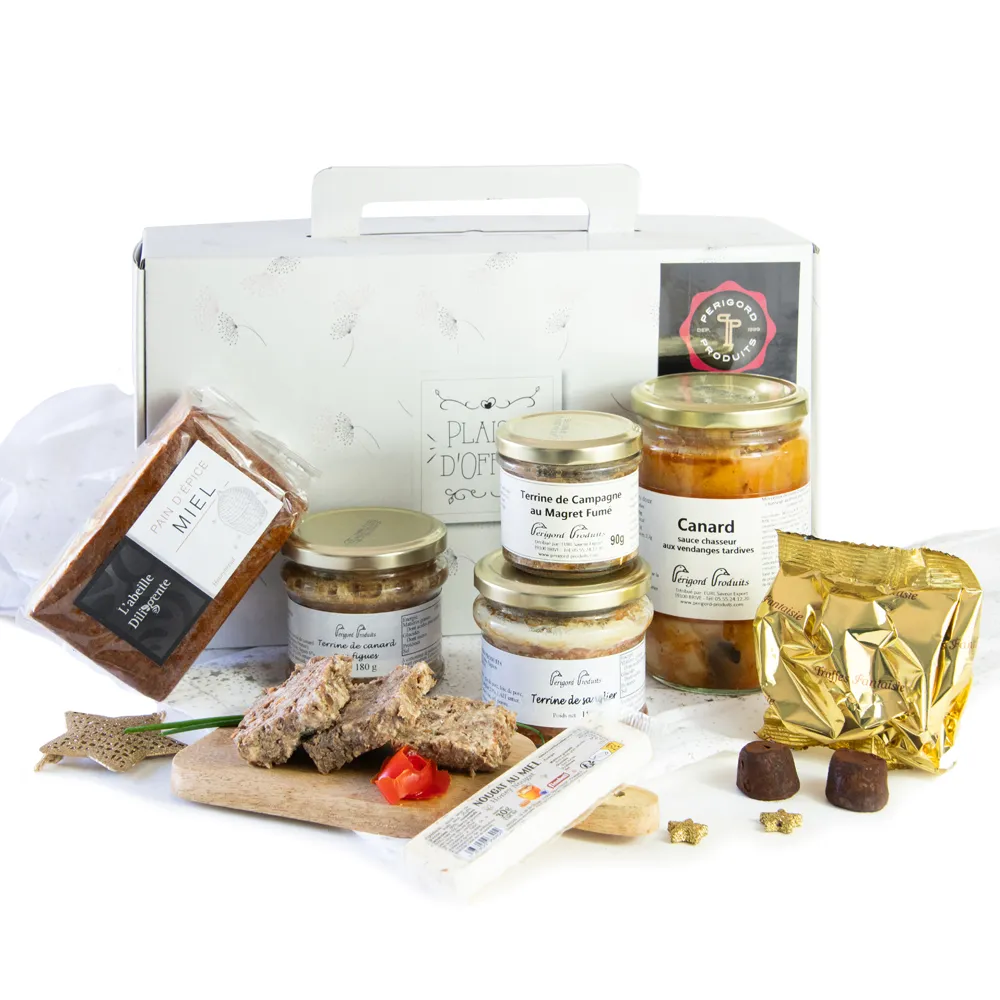 Coffret gourmand plaisir d'offrir sans alcool