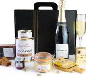 Cadeau excellence foie gras, champagne et truffes