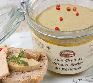 Foie gras de Canard entier Origine PERIGORD 450g