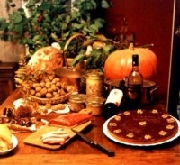 Produits du Périgord sur la table