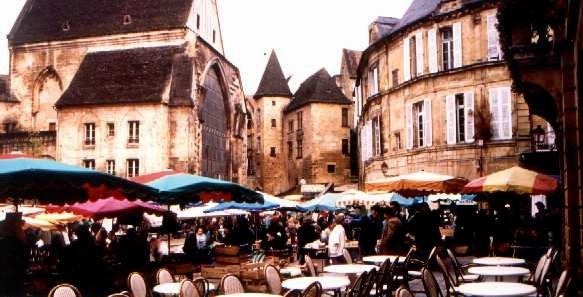 Le marché de Sarlat